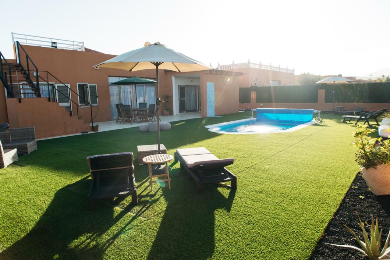 Eco Villa White Suite With Climatized Pool Caleta de Fuste Exterior foto