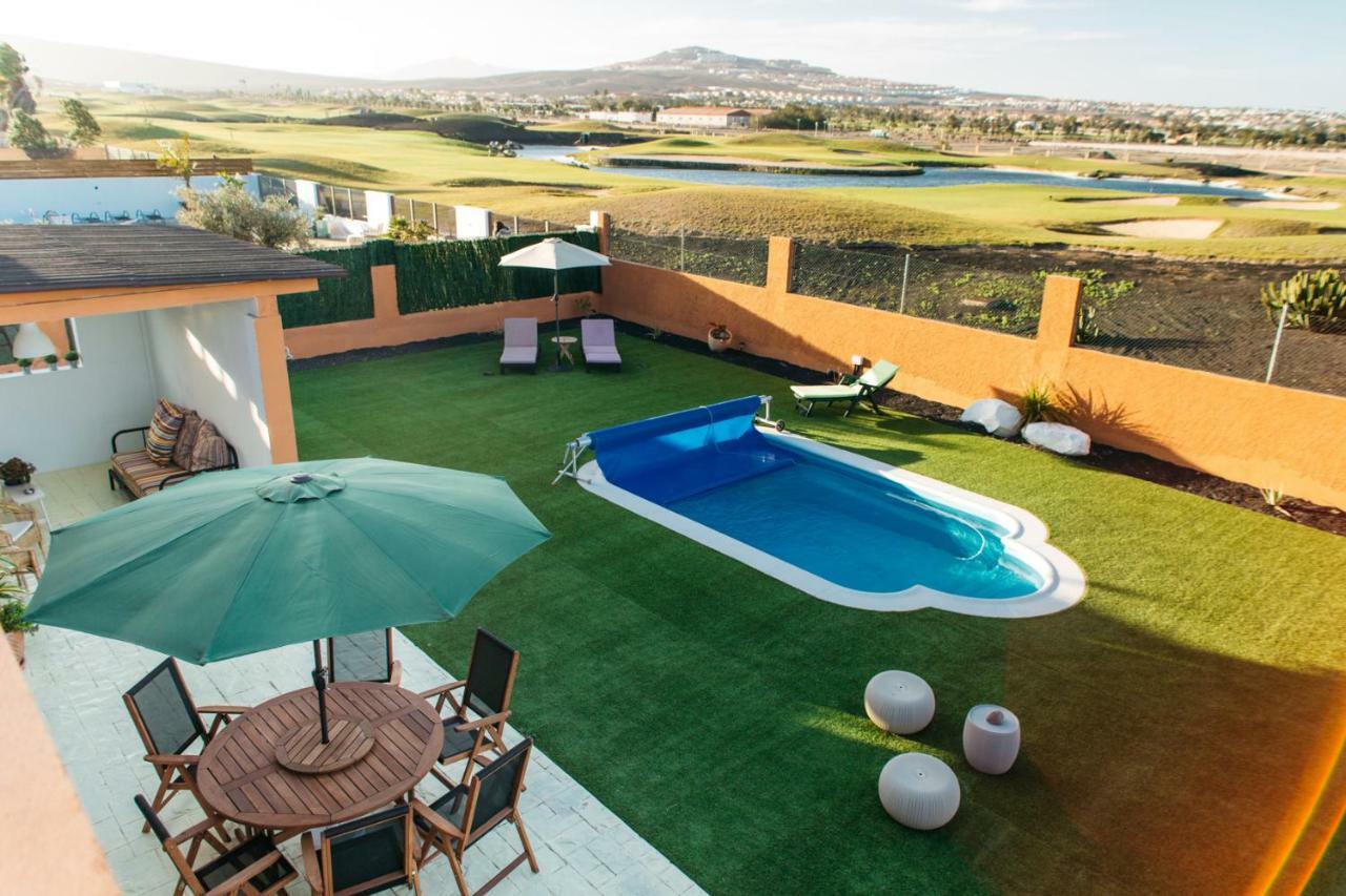 Eco Villa White Suite With Climatized Pool Caleta de Fuste Exterior foto